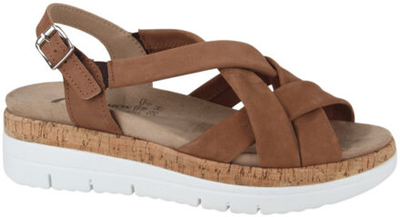 2860004-340 dames sandalen sportief - maat 43 Bruin