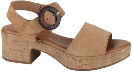 2861003-353 dames sandalen sportief - maat 39 Bruin