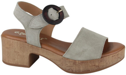 2861003-713 dames sandalen sportief - maat 40 Groen