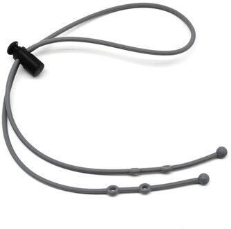 28Cm Siliconen Masker Opknoping Touw Gezichtsmasker Lanyard Masker Houder Verstelbare Traceless Oor Opknoping Touw Neck Strap Masker Accessoires willekeurig kleur