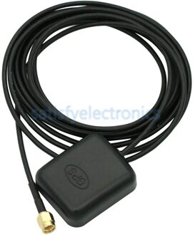 28dB Lna Gain 1575.42 Mhz Sma Male 3M Auto Gps Antenne Gps Ontvanger Gps Actieve Remote Antenne Antenne Adapter connector