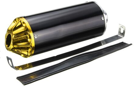 28Mm Uitlaat Met Klem Voor Ttr CRF50 Ssr Thumpstar 90cc 110cc 125cc Dirt Pit Bike Goud