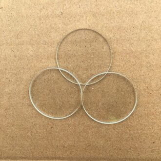 28Mm X 2Mm Ronde Platte Lens Planus Gehard Glas Lenzen Voor WF-501b 502b M5 M6 Led Zaklamp