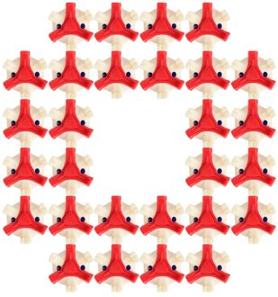 28Pcs Golf Schoen Spikes Wit & Blauw & Rood Stinger Draad Schoenplaten Fast Twist Golf Training Aids Accessoires