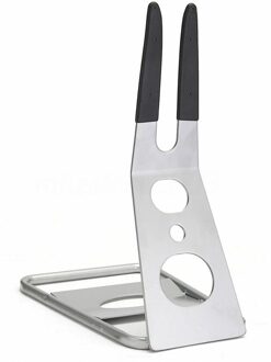 29*21*38Cm Floor Parking Fiets Opslag Instant Rack Beugel Fiets Driehoek Rear Hub Mount Mountain Fiets display Stand zilver