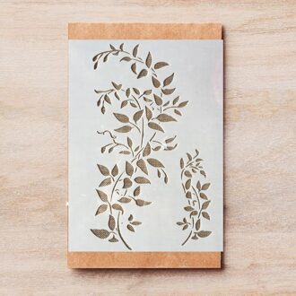 29*21 Cm A4 Bladeren Diy Gelaagdheid Stencils Muur Schilderen Plakboek Kleuring Embossing Album Decoratieve Template