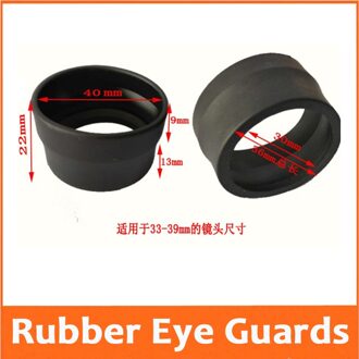 29-31mm Diameter Biologische Stereo Microscoop Telescoop Monoculaire Verrekijker Oculair Gebruik Rubber Oog Bewakers Eye Shield Cups
