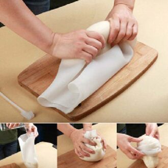 29.5*20 Meel Pouch Soft Porselein Siliconen Kneden Deeg Zak Voor Meel Aardappelpuree Pastry Blenders Keuken Tool Accessoires