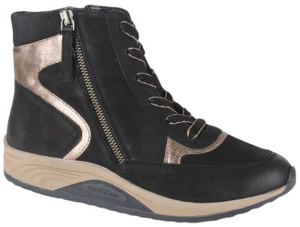 296.001-0353-h dames veterboots sportief Zwart - 37,5