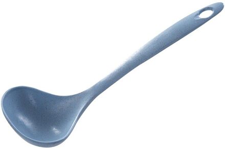 29X5Cm Tarwestro Rijst Pollepel Lange Handvat Soep Lepel Maaltijd Diner Scoops Keuken Koken Koken Servies thuis Leveringen blauw