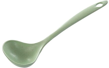 29X5Cm Tarwestro Rijst Pollepel Lange Handvat Soep Lepel Maaltijd Diner Scoops Keuken Koken Koken Servies thuis Leveringen groen