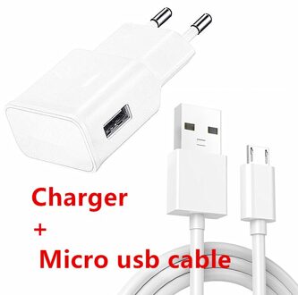 2A Usb Fast Charger Voor Vivo X Play6 X20 Plus X21 Y53 V7 Y97 Y81 Y83 V9 Y85 Y89 Y67 v11i Y97 X27 Y17 V15 Pro S1 Kabel Opladen lader en V8 kabel