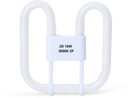 2D | 16W | GR8 fitting | 830 Warm Wit | 2-Pin