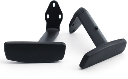 2D Armsteun Up Down Hight Aanpassen Functie Leuning Voor Gaming Computer Bureaustoel Fauteuil Een Paar Meubels Handvat Accessoire 24cmblack