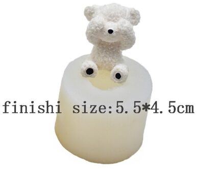 2D Cartoon Beer Siliconen Mal Voor Zeep Kaars Maken Diy Art Cake Decoratie Aromatherapie Kaars 3D beer