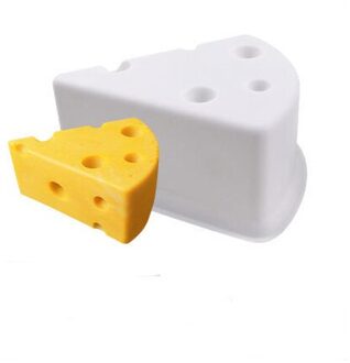 2D Cartoon Beer Siliconen Mal Voor Zeep Kaars Maken Diy Art Cake Decoratie Aromatherapie Kaars mini cheese