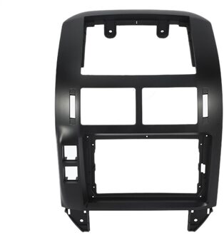 2Din Auto Dvd Frame Audio Adapter Dash Trim Facia Panel 9 Inch Voor-Polo 2004 Dubbel Din radio Speler
