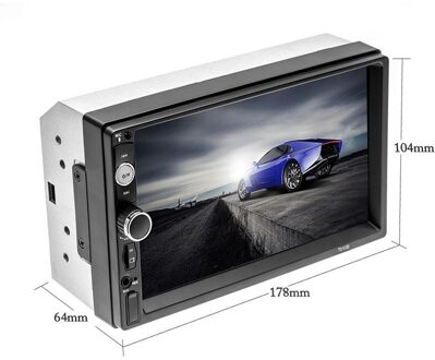 2din Auto Radio Multimedia MP5 Speler 7 "Universele Auto Stereo Receiver Voor Volkswagen Nissan Autoradio Ondersteuning Achteruitrijcamera