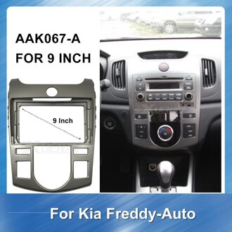 2Din Autoradio Fascia Voor Kia Freddy Automatisme Auto Frame Dash Panel Stereo Panel Dash Mountinstallationtrim Kit Frame
