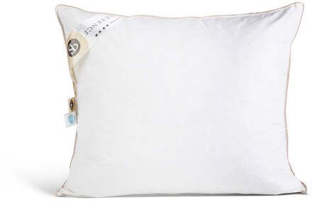 2e -50% Hoofdkussen - 100% Eendenveren - Voor Rug- En Zijslaper - 100% Eendenveren - Dekbed-Discounter.nl