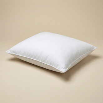 2e -50% Hoofdkussen Seersucker - Voor Rug- En Zijslapers - 100% Microvezel Dons - Dekbed-Discounter.nl