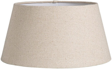 2e Halve Prijs Leen Bakker - Lampenkap Lika Voor Hanglamp Naturel - Ø40xØ30x21 Cm - Katoen - Crème#Wit