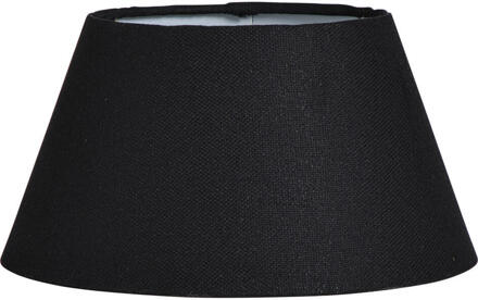2e Halve Prijs Leen Bakker - Lampenkap Lika Voor Hanglamp - Ø30xØ19x16,5 Cm - Katoen - Zwart
