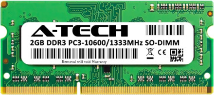 2GB DDR3 - 1333MHz - SO-DIMM - small