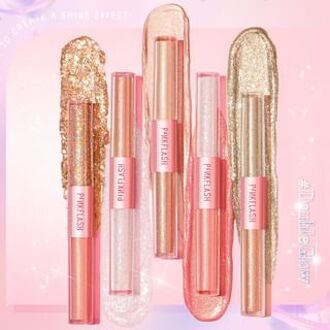 2in1 All Glow Liquid Eyeshadow-3 colours #1 Sunset Champagne