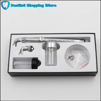 2in1 Dental Aluminum Oxide Micro blaster/Dental Alumina Air Abrasion Polisher Microetcher Sandblasting With Water Spray