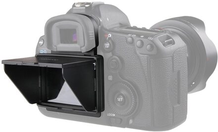 2in1 LCD Screen Protector Pop-up Zonnescherm Hood Cover voor Canon 5D MARK III IV