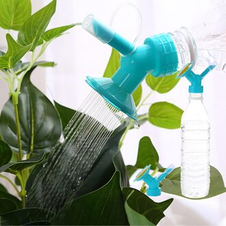 2In1 Plastic Sprinkler Nozzle Voor Bloem Waterers Fles Gieters Sprinkler
