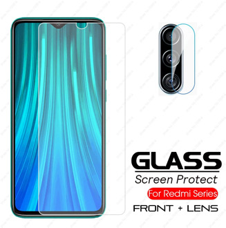 2in1 tempered glass for xiaomi redmi note 8 pro 8t protective glass For Redmi Note 8 8a A 8T 8pro screen protector lens glass