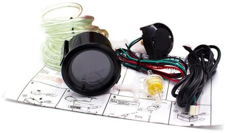 2Inch 52Mm Universele Auto Evo Boost Gauge Lcd 7 Kleuren Psi Turbo Boost Gauge Meter