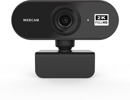 2K Hd Webcam Mini Computer Pc Web Camera Met Microfoon Draaibare Camera 'S Voor Live-uitzending Video Bellen Conferentie Werk