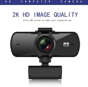 2K Vaste Focus Hd Webcam Ingebouwde Microfoon Video Call Draaibare Camera Computer Randapparatuur Web Camera Voor Pc laptop Webcams
