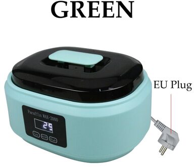 2L Grote Paraffine Kachels Elektrische Wax Warmer Kit Hand En Body Warmer Schoonheidssalon Voetenbad Wax Ontharing waxen Pot groen