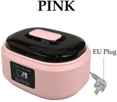 2L Grote Paraffine Kachels Elektrische Wax Warmer Kit Hand En Body Warmer Schoonheidssalon Voetenbad Wax Ontharing waxen Pot roze