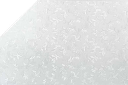 2LIF 3x rollen raamfolie bloembladeren semi transparant 45 cm x 2 meter zelfklevend