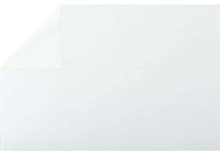 2LIF Raamfolie wit semi transparant 45 cm x 2 meter zelfklevend - Raamstickers