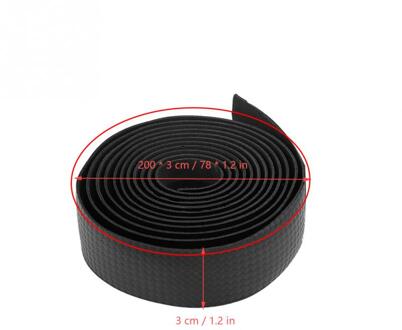 2M 1 Paar Fietsstuur Tape Carbon Fiber Handvat Bar Wrap Riem Mtb Racefiets Kurk Stuur Tape Lijm bands zwart