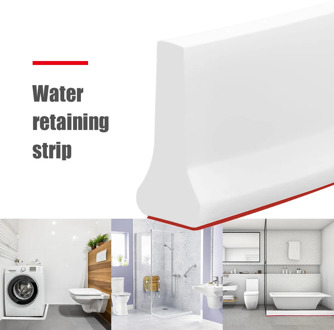 2m Bathroom Water Stopper Flood Barrier Rubber Dam Silicone Water Blocker Water Barrier Floor Partition Strips Dropshiping #10