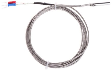 2M K Type Thermokoppel Temperatuur Sensor 0-600 ℃ 5*30Mm Sonde Rvs