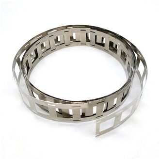 2M Nikkel Strip 18650 Lithium Accu Maken Nikkel Strips 2P Twee Batterijen In Parallel Gelast Vernikkeld stalen Strip