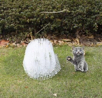 2M Tuin Kat Scat Mat Anti Gatos Prikkeling Strips Houd Kat Weg Veilig Plastic Spike Kat Voor Puppy Kat hond Leverancier wit