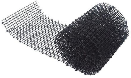 2M Tuin Kat Scat Mat Anti Gatos Prikkeling Strips Houd Kat Weg Veilig Plastic Spike Kat Voor Puppy Kat hond Leverancier zwart