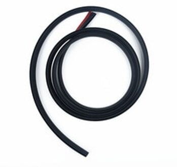2M Verzegelde Strip H-Type Op Plastic Auto Rubberen Afdichting Onder Front Moulding