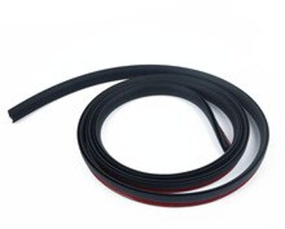 2M Verzegelde Strip H-Type Op Plastic Auto Rubberen Afdichting Onder Voorruit Trim