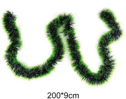 2M X 90Mm Klatergoud Chrismas Boom Decoratie Guirlande Diy Kerst Garland Krans Groene Krans Xmas Ornament Kerst Decoratie 05