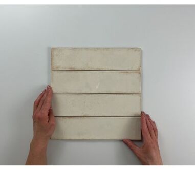 2m² - Wandtegels Alchimia Ivory - 7,5x30 cm